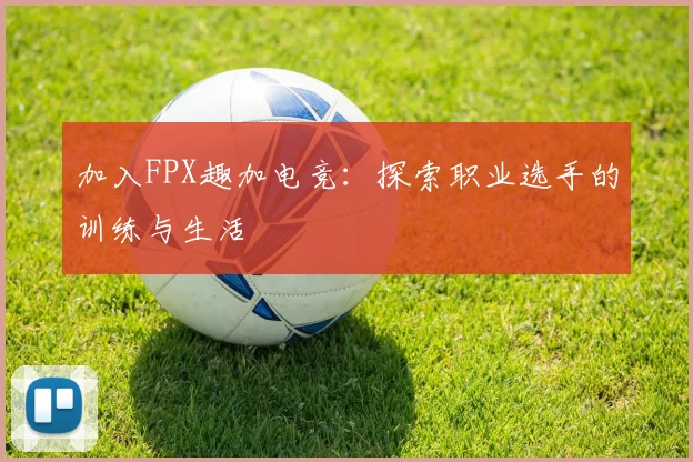 加入FPX趣加电竞：探索职业选手的训练与生活