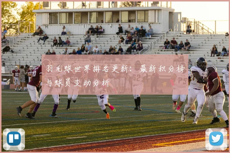 羽毛球世界排名更新：最新积分榜与球员变动分析